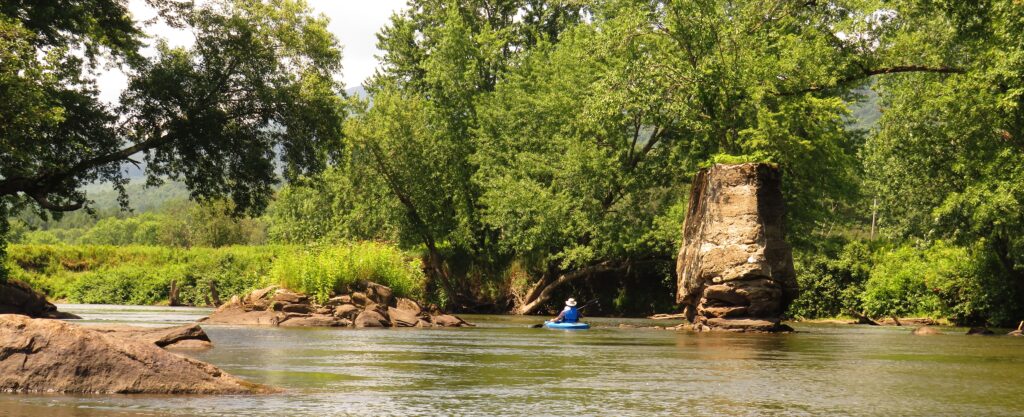 kayakiste rivière missisquoi